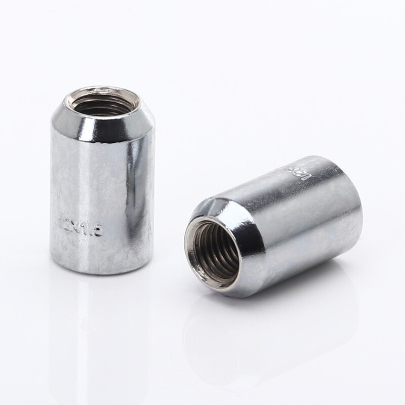 Ecrous M12x1.25 | Renforcés, Chromés, Empreinte Interne (Pack de 20)