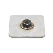 Plaque à Souder + Ecrou pour Fixation d