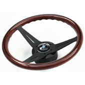 Volant Nardi Deep Corn, Bois, Branches Noires, Tulipé 75 mm, Ø35 cm