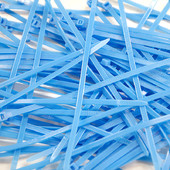 Pack de 100 Colliers Rilsan Bleu Ciel
