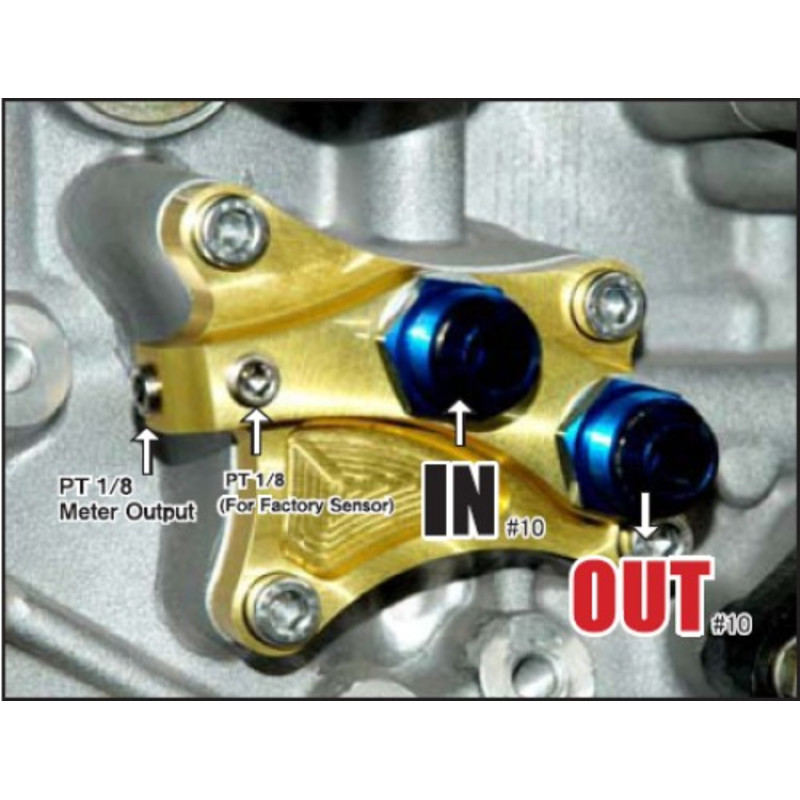 Bloc Huile pour SR20DE(T) (Oil Block)