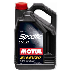 5L Huile Motul 5W30 Specific 720 (Renault FAP)