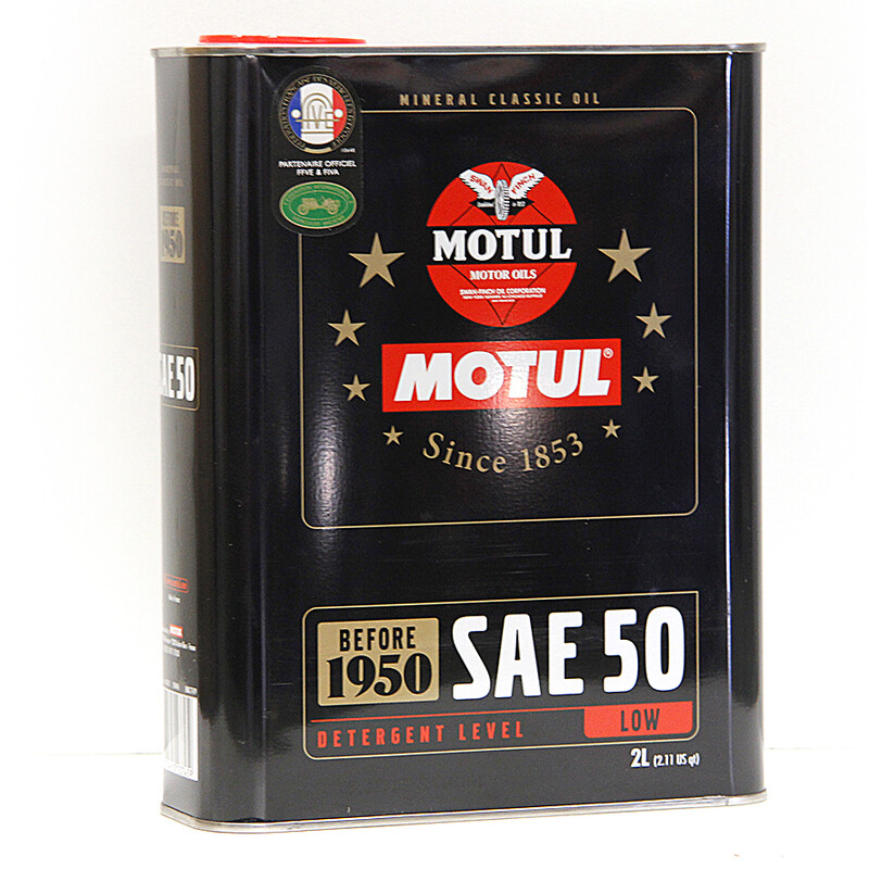 Huile Motul Historique - SAE50 (2L)