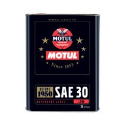 Huile Motul Historique - SAE30 (2L)