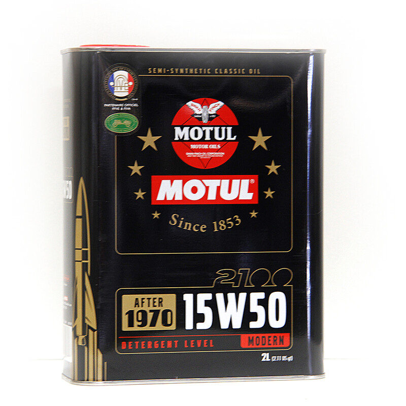 Huile Historique Motul Classic 15W50 (2L)