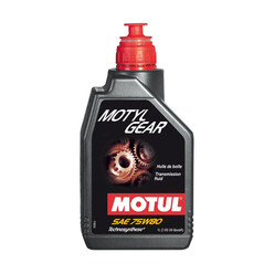 Huile de Boîte et Pont Motul Motylgear 75W80 (1L) PSA, Renault, VAG