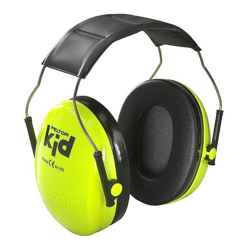 Casque Anti-Bruit Vert "Peltor Kid" pour Enfants & Bébés