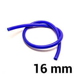 Durite Silicone Ø16 mm - Bleue (au mètre)