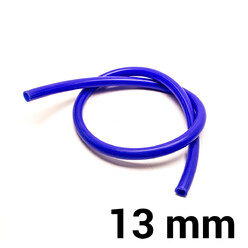 Durite Silicone Ø13 mm - Bleue (au mètre)