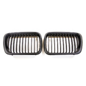 Grilles de Calandre Noires pour BMW E36 Phase 2 (Haricots)