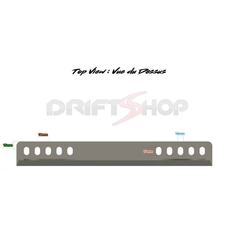 Kit Fixations Latérales Universelles pour Siège Baquet