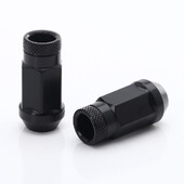 Ecrous JN1 Noirs en Acier Forgé M12x1.5 (Pack de 20)