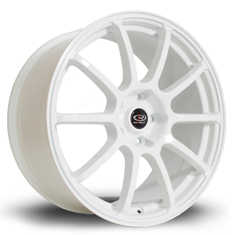 Jante Rota Force 18x8.5" 5x100 ET48, Blanc