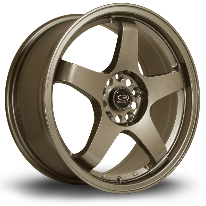 Jante Rota GTR 17x7.5" 5x114.3 ET45, Bronze
