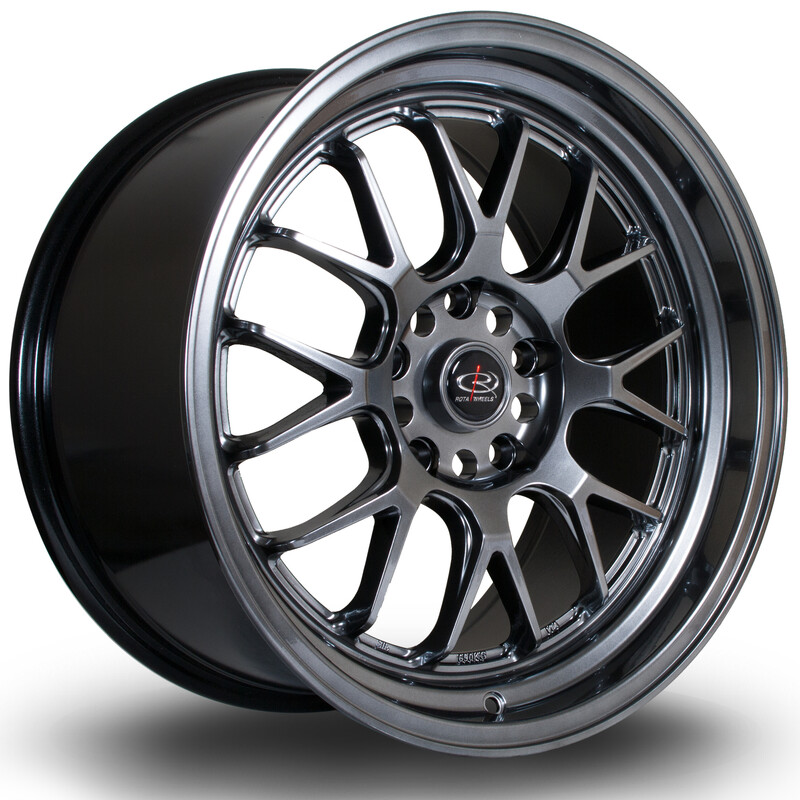 Jante Rota MXR 18x9.5" 5x120 ET45, Hyper Black