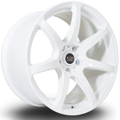 Jante Rota Pro R 18x9.5" 5x100 ET38, Blanc