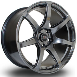 Jante Rota Pro R 18x9.5" 5x100 ET38, Hyper Black