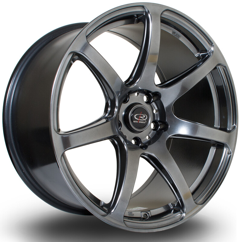 Jante Rota Pro R 18x9.5" 5x114.3 ET38, Hyper Black