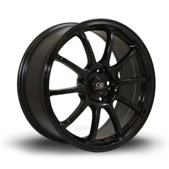 Jante Rota Force 17x7.5" 5x114.3 ET45, Noir / Brillant