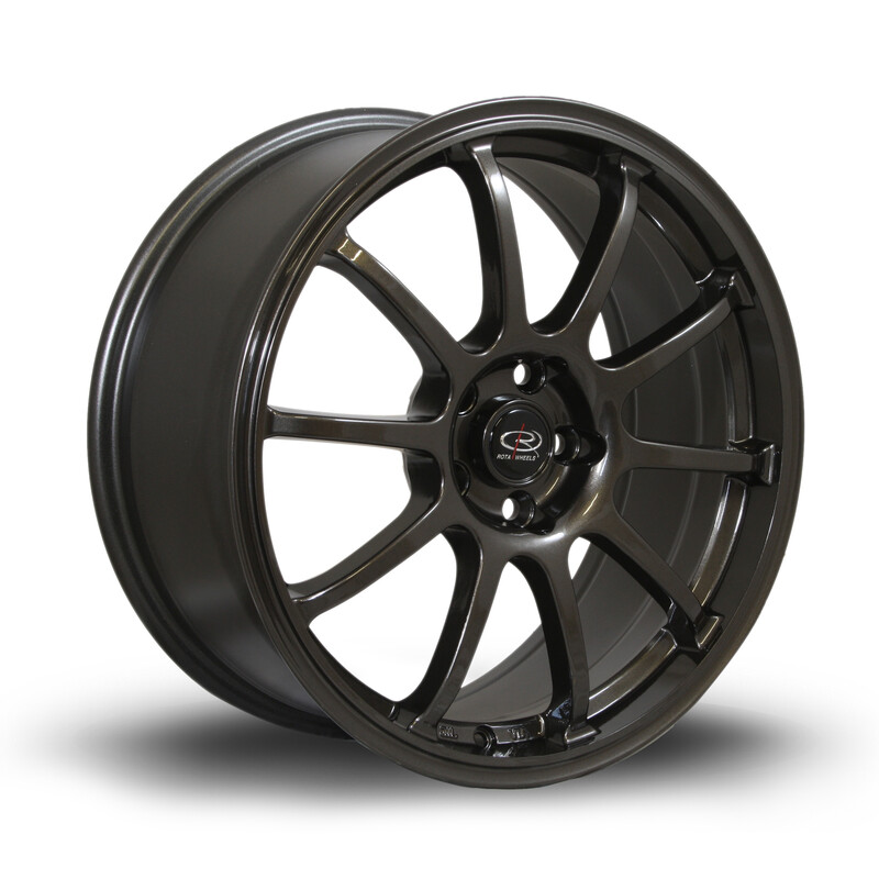 Jante Rota Force 17x8" 5x114.3 ET35, Gunmetal