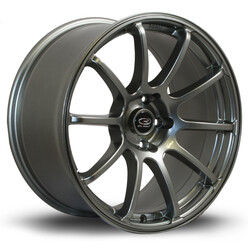 Jante Rota Force 18x9" 5x114.3 ET35, Gris Argenté / Poli