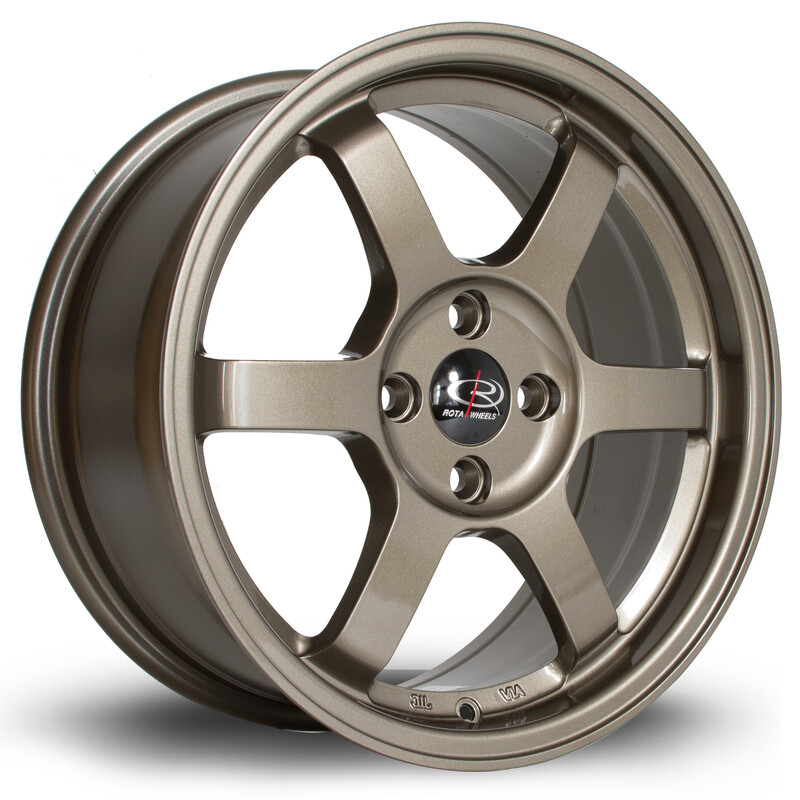 Jante Rota Grid 16x7" 5x114.3 ET40, Bronze