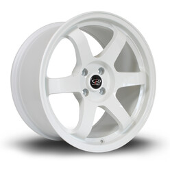 Jante Rota Grid 17x9" 4x100 ET25, Blanc