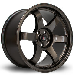 Jante Rota Grid 17x9" 5x100 ET42, Gunmetal
