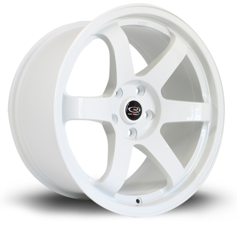 Jante Rota Grid 18x9.5" 5x100 ET23, Blanc