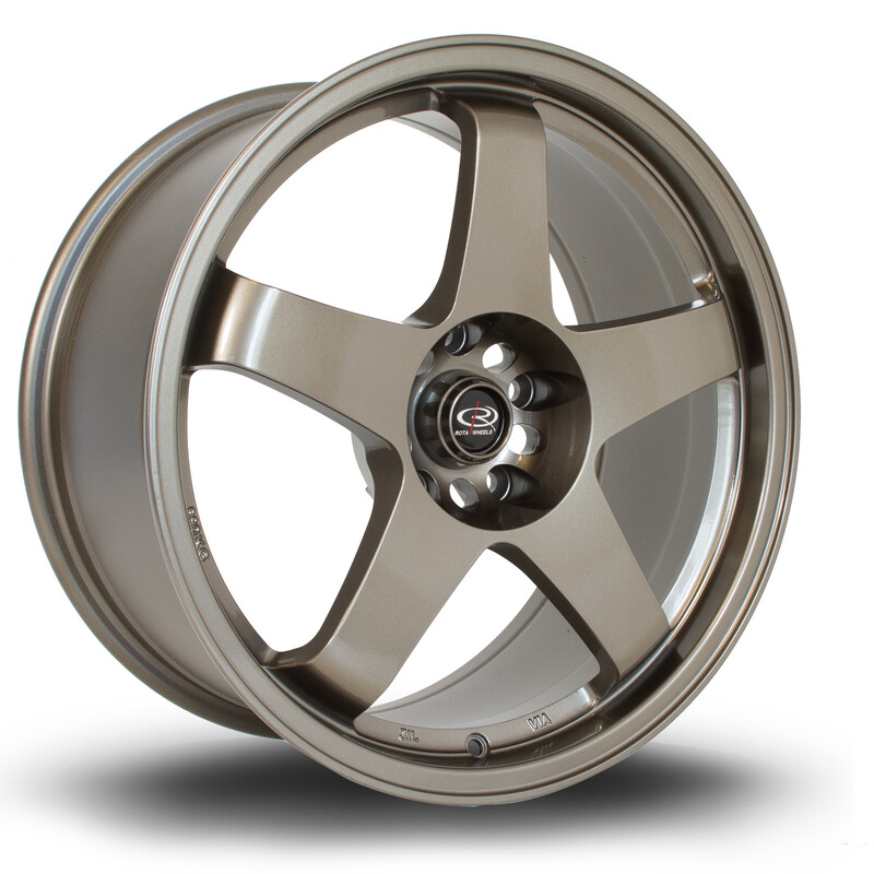 Jante Rota GTR 18x8.5" 5x114.3 ET30, Bronze