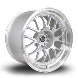 Jante Rota MXR 18x10" 5x114.3 ET12, Gris Argenté / Poli