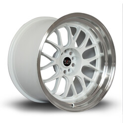 Jante Rota MXR 18x11" 5x114.3 ET8, Blanc