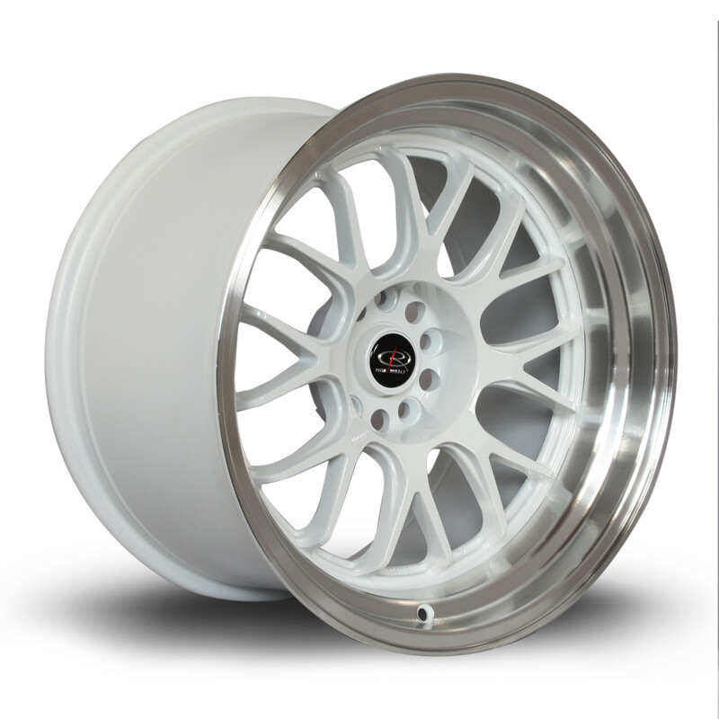 Jante Rota MXR 18x11" 5x114.3 ET8, Blanc