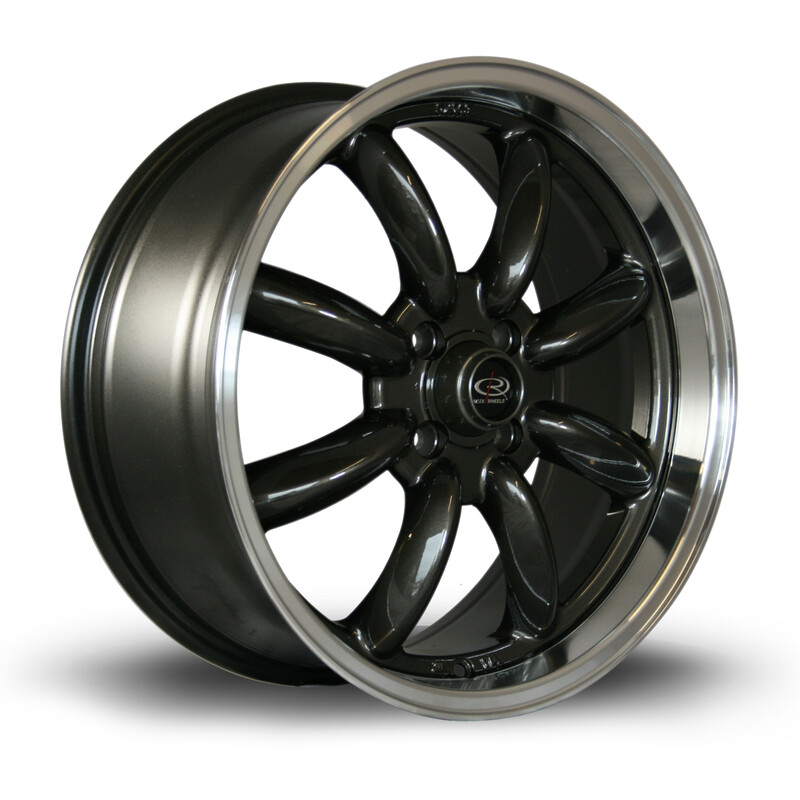 Jante Rota RB 17x7.5" 4x100 ET45, Gunmetal