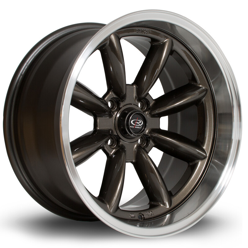 Jante Rota RB-X 17x9" 4x114.3 ET-13, Gunmetal
