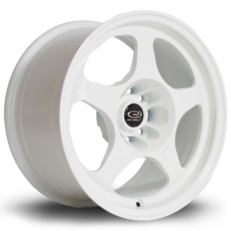 Jante Rota Slipstream 15x8" 4x100 ET20, Blanc