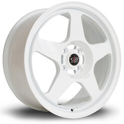 Jante Rota Slipstream 17x7.5" 4x100 ET45, Blanc