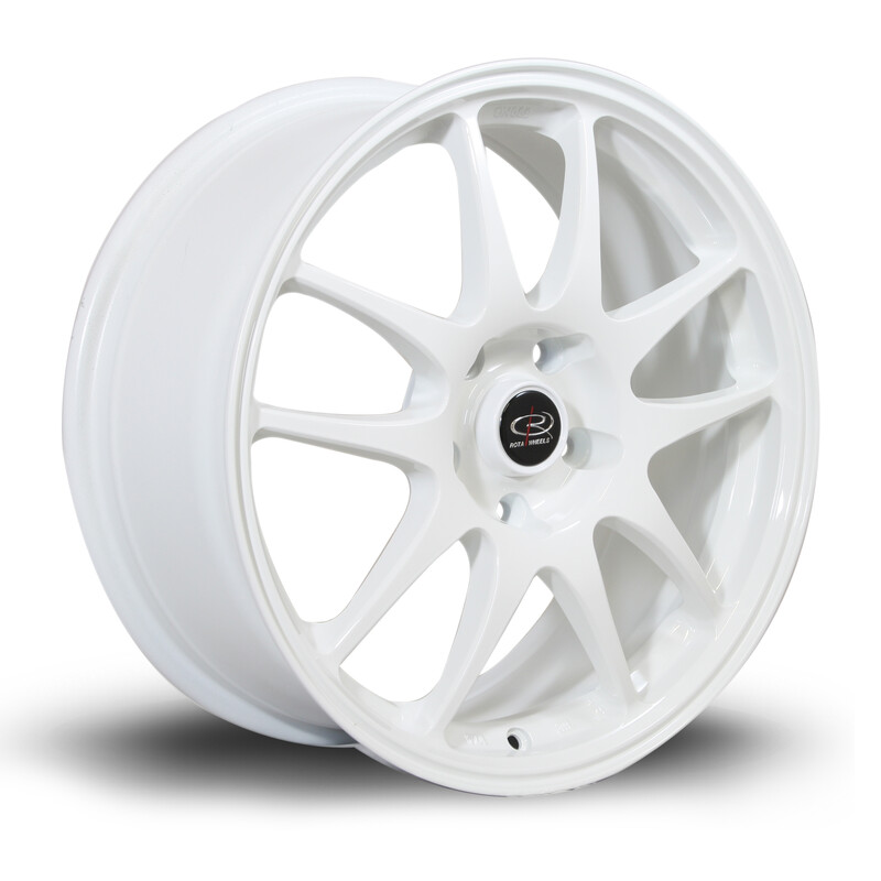 Jante Rota Torque 17x7.5" 5x100 ET48, Blanc