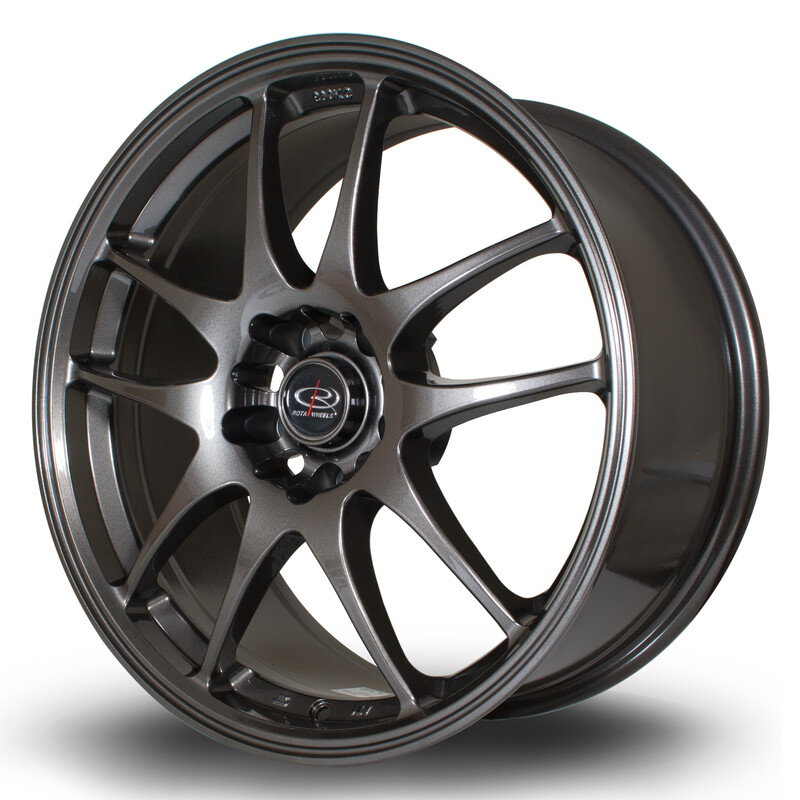 Jante Rota Torque 17x7.5" 5x100 ET48, Gunmetal