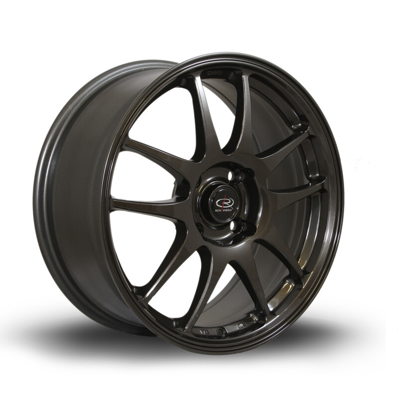 Jante Rota Torque 17x8" 5x114.3 ET35, Gunmetal