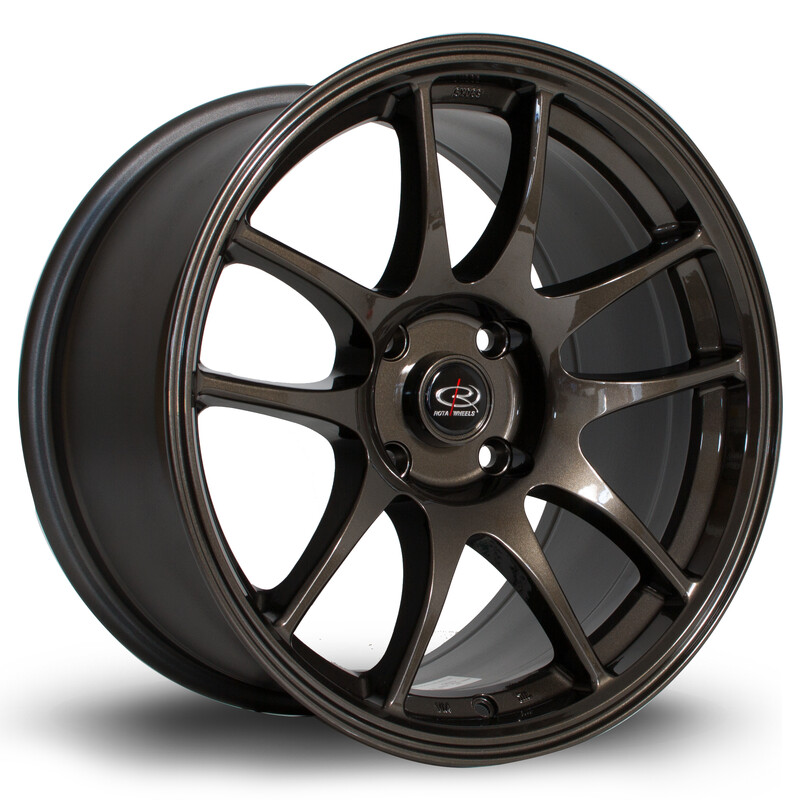 Jante Rota Torque 17x9" 5x114.3 ET35, Gunmetal