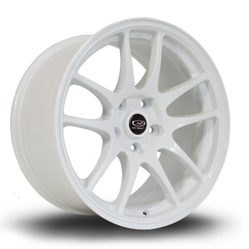 Jante Rota Torque 17x9.5" 5x114.3 ET30, Blanc
