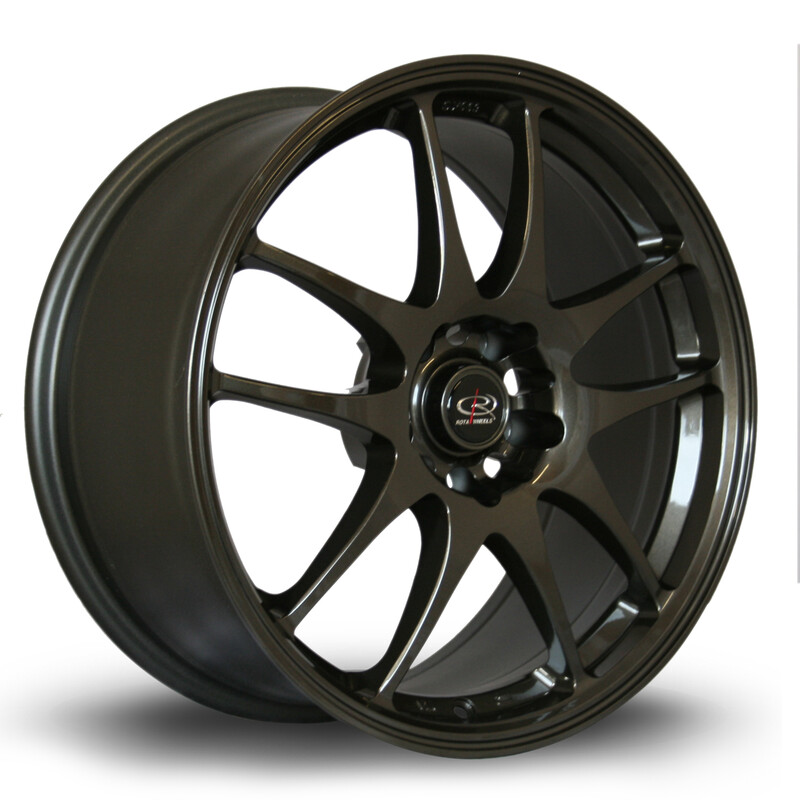 Jante Rota Torque 18x8.5" 5x114.3 ET30, Gunmetal