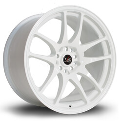 Jante Rota Torque 18x9.5" 5x114.3 ET30, Blanc