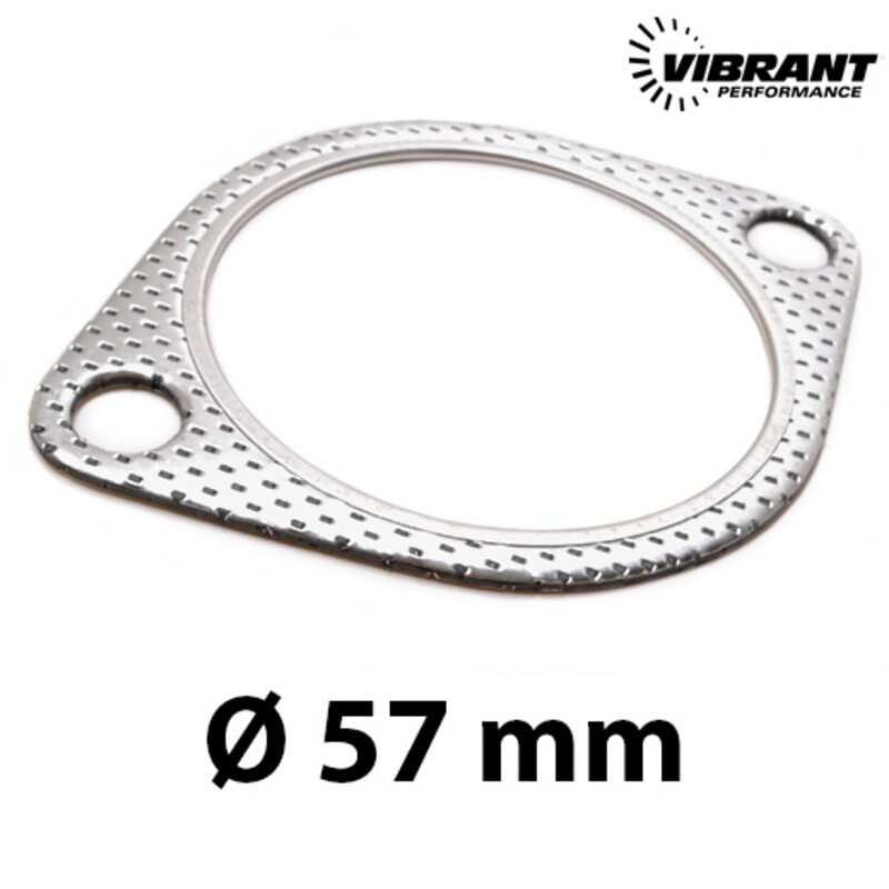 Joint d'Echappement Vibrant Performance 57 mm - 2.25" (2 Trous)
