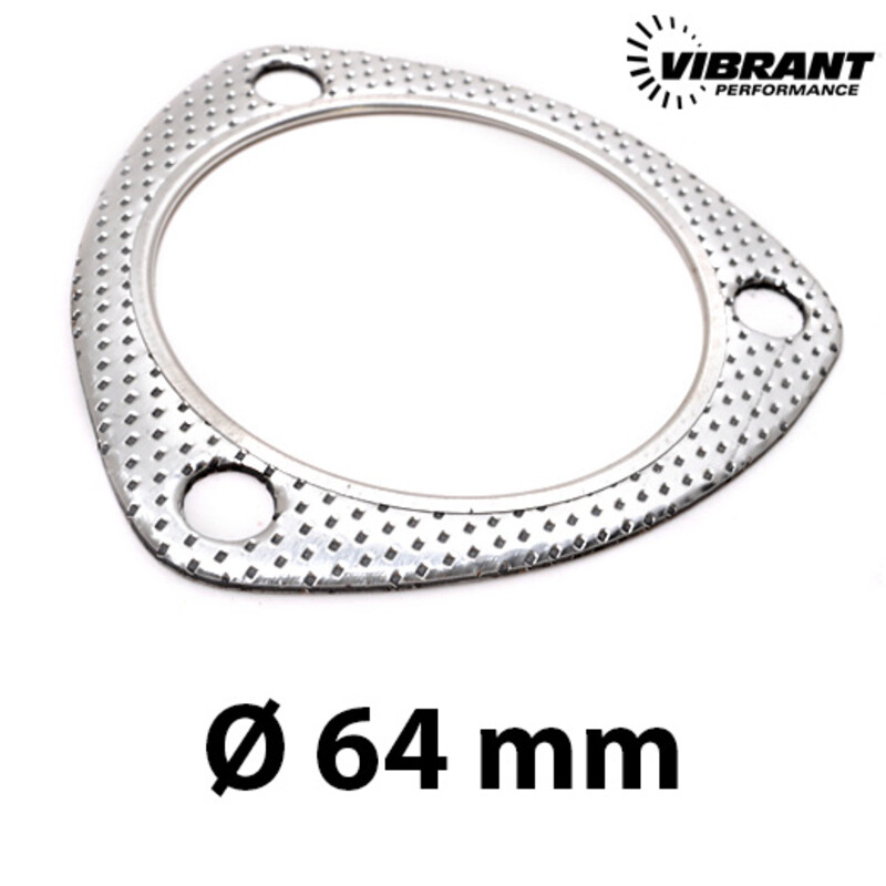 Joint d'Echappement Vibrant Performance 64 mm - 2.5" (3 Trous)