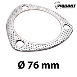 Joint d'Echappement Vibrant Performance 76 mm - 3" (3 Trous)