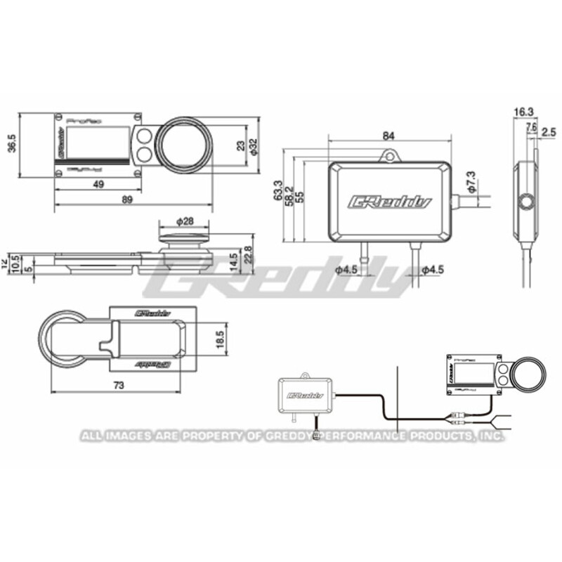 Boost Controller GReddy PRofec (Bleu)