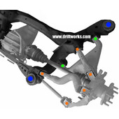 Silentblocs Polyuréthane Driftworks pour 200SX, 300ZX, Skyline
