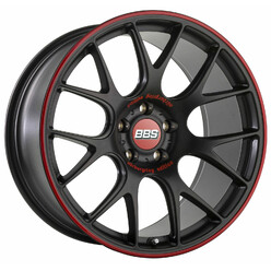 Jante BBS CH-R 18x8.5" 5x112 ET38, Noir Mat "Nürburgring Edition" (CH146)